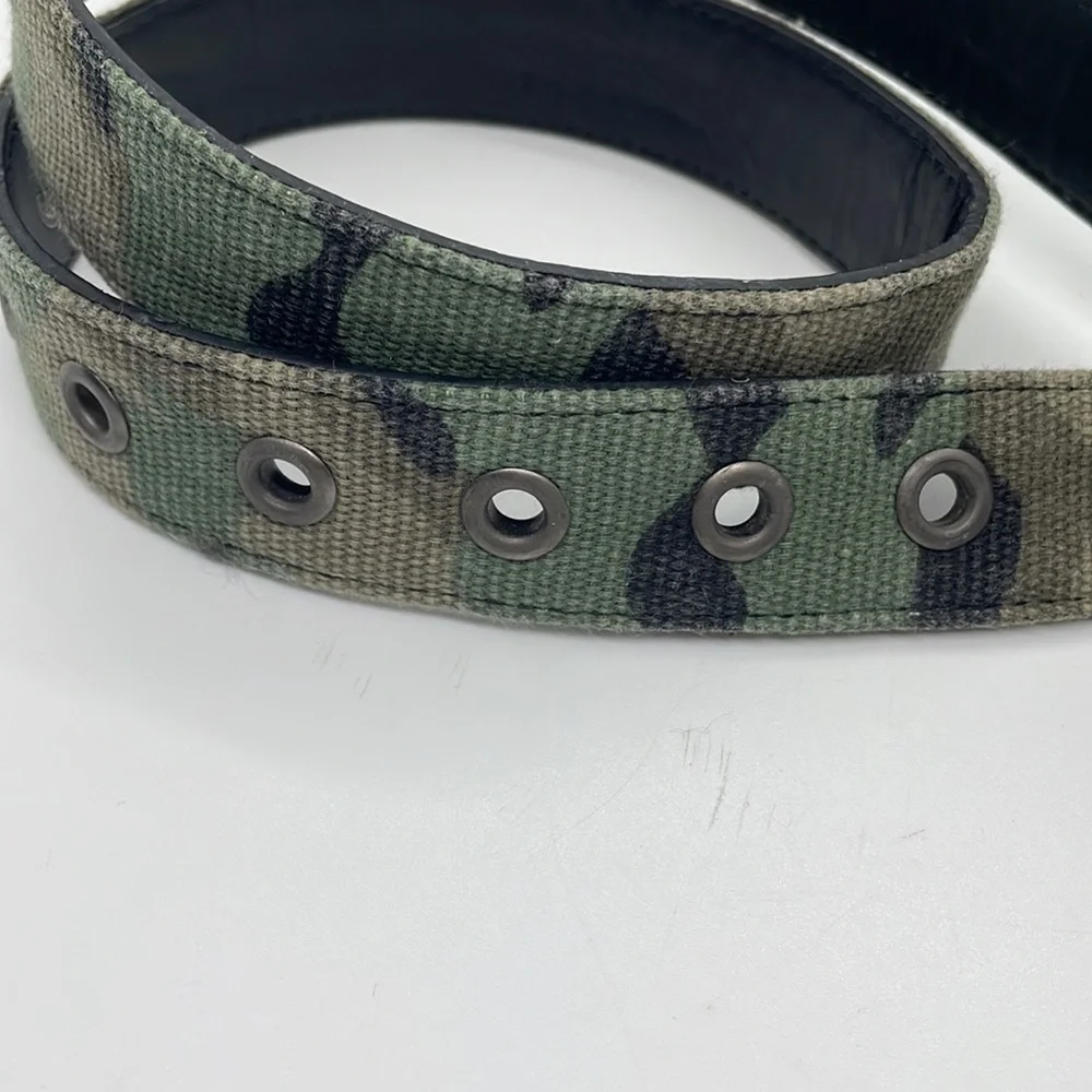 Camo Canvas Belt Small Reversible